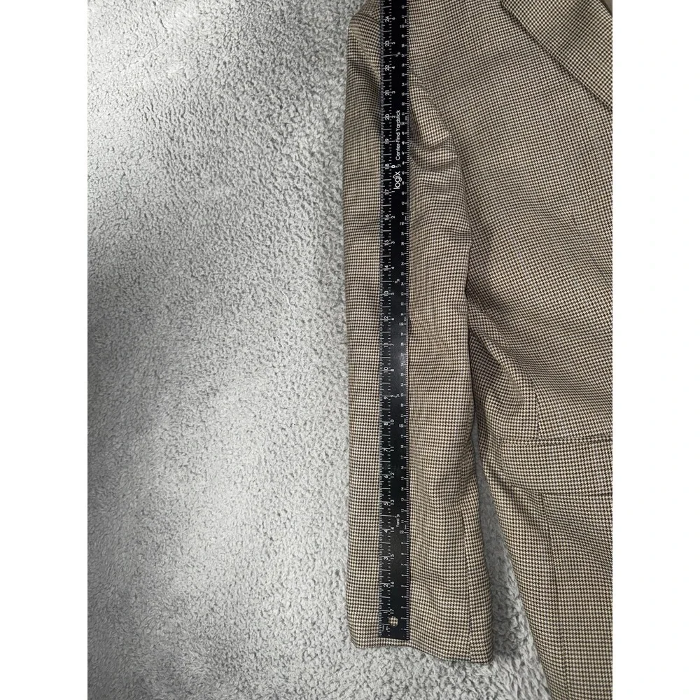 Ralph‎ Lauren Blazer Men 48R Houndstooth 2 Button Sport Coat Preppy Quiet Luxury